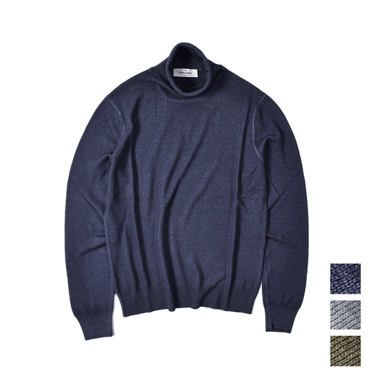 SALE|GRAN SASSO ヴァージンウールカシミヤ タートルネックニットセーター / SLOWEAR|387702 - A - 58|GUARDAROBA MILANO OFFICIAL STORE