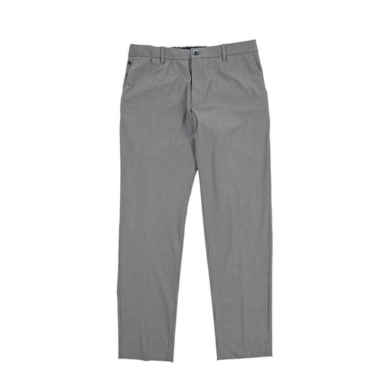 GTA “DAVIDE” ストレッチポリエステル ノータックドローコードパンツ / COMFORT FIT グレー 48 | GUARDAROBA MILANO OFFICIAL STORE