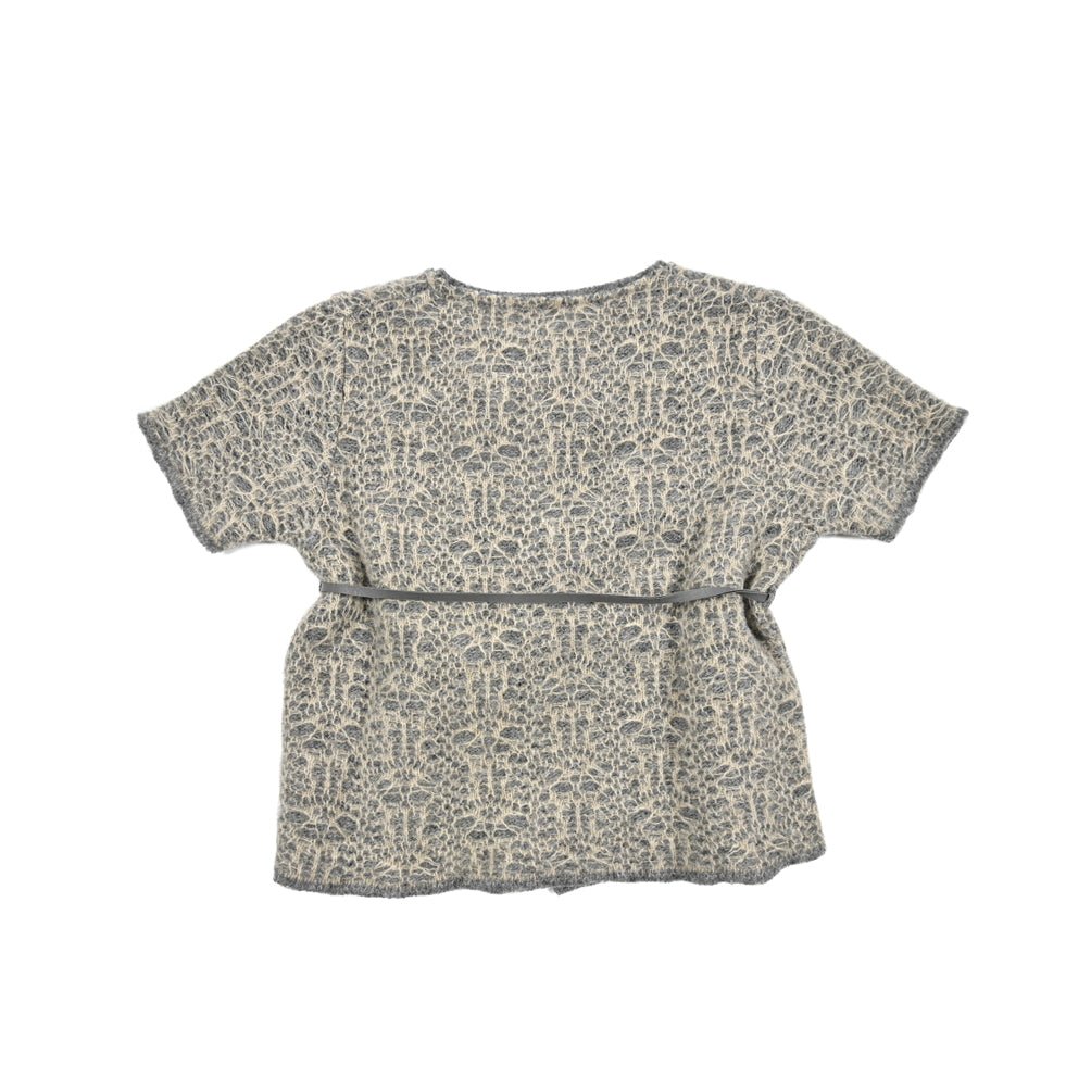 《キッズ》 Kangra メリノウール100% レース刺繍ニットカーディガン|r - 265386265386 - 1|GUARDAROBA MILANO OFFICIAL STORE