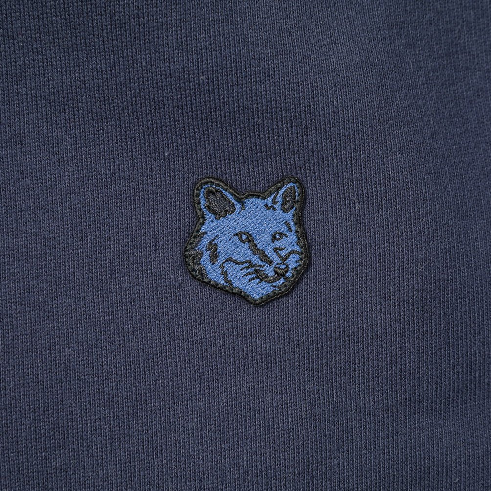 MAISON KITSUNE コットン100% フォックスヘッドパッチ裏起毛ダブルフェイススウェットパーカー|397852 - B - XS|GUARDAROBA MILANO OFFICIAL STORE