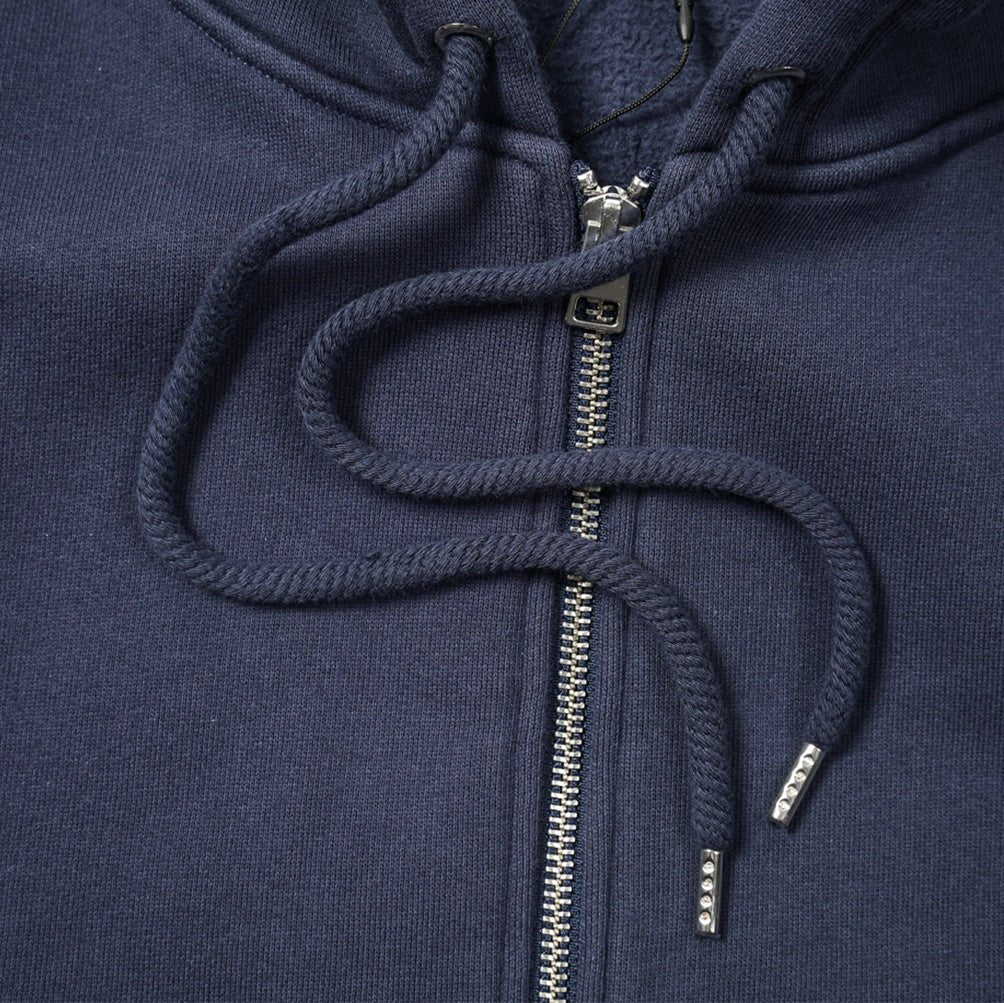 MAISON KITSUNE コットン100% フォックスヘッドパッチ裏起毛ダブルフェイススウェットパーカー|397852 - B - XS|GUARDAROBA MILANO OFFICIAL STORE