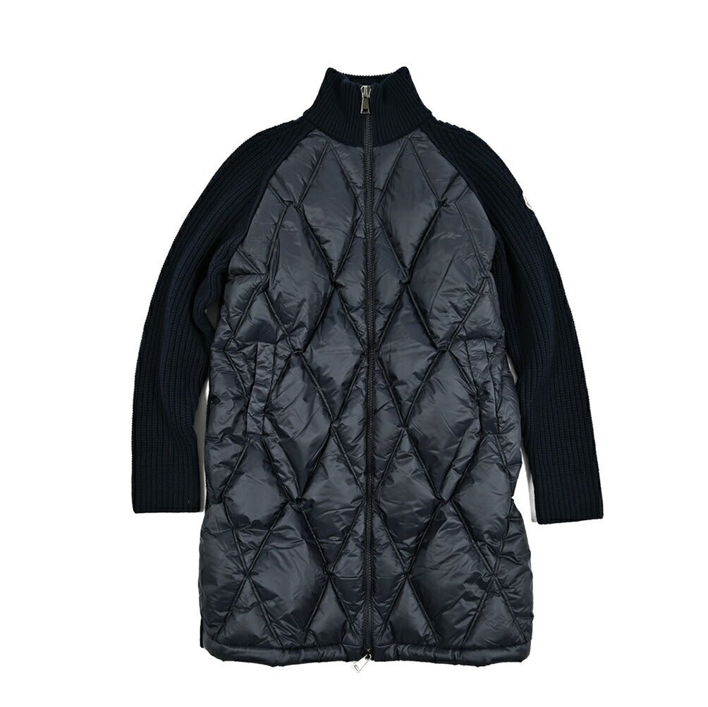 MONCLER 異素材コンビ キルティングダウンコート|GUARDAROBA MILANO OFFICIAL STORE