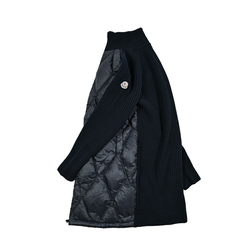 MONCLER 異素材コンビ キルティングダウンコート|GUARDAROBA MILANO OFFICIAL STORE