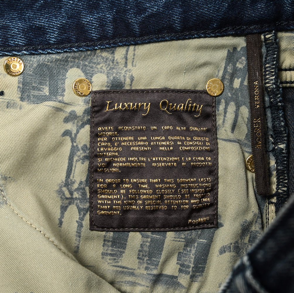 MOORER 974 DC103 ストレッチデニムジーンズ|418482|GUARDAROBA MILANO OFFICIAL STORE