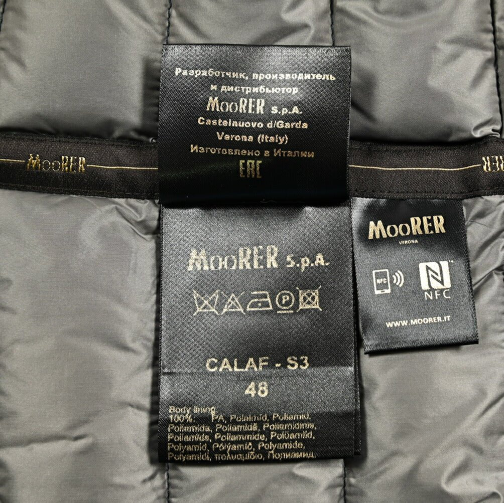 MOORER ALAF - S3 スタンドカラーライトダウンベスト|418107 - 46|GUARDAROBA MILANO OFFICIAL STORE