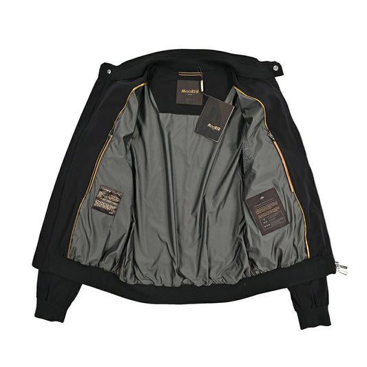 MOORER ALBERTI - KN ストレッチナイロン ダブルジップボンバージャケット / ACQUA RESISTANT(撥水)|435935-48|GUARDAROBA MILANO OFFICIAL STORE