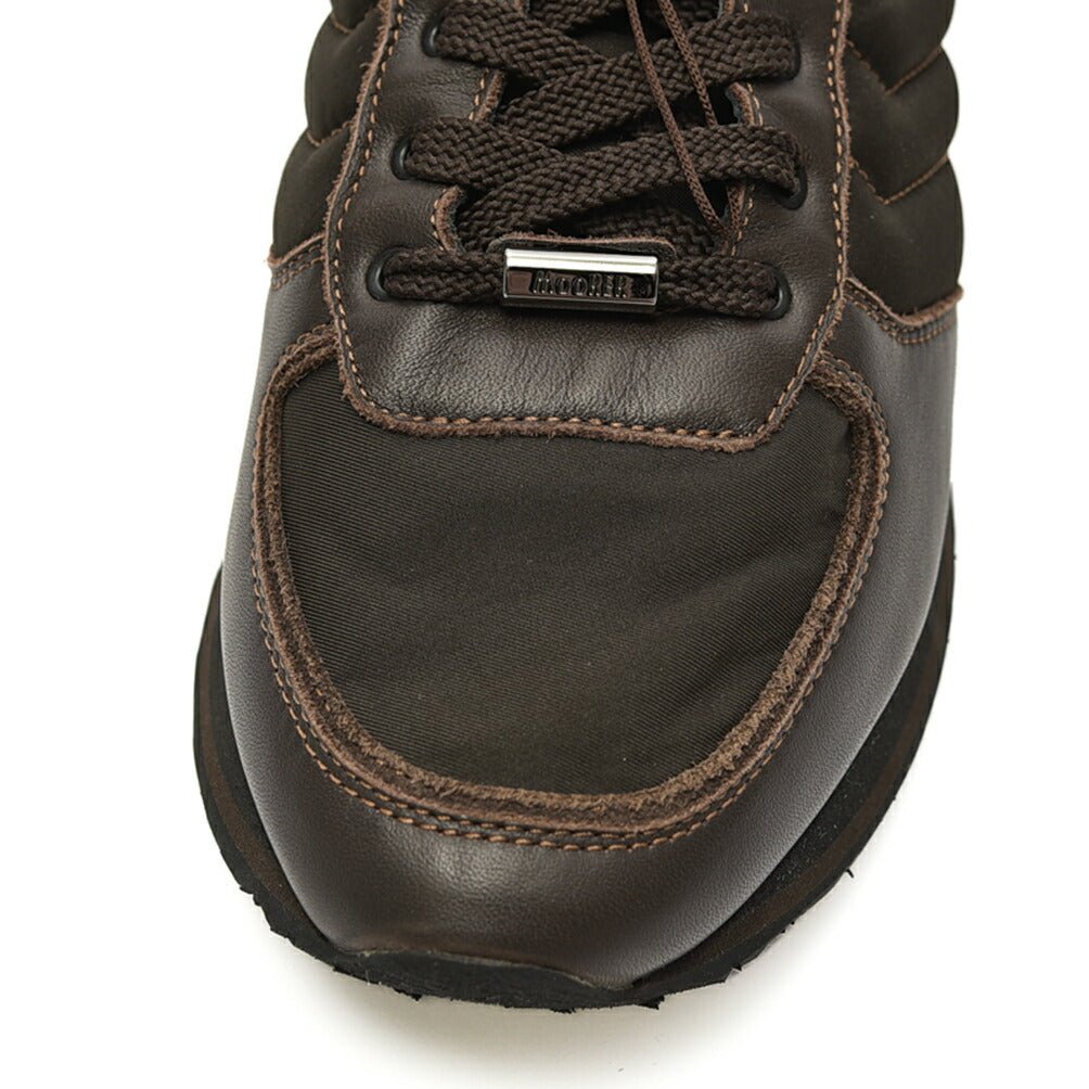 MOORER BALBO - NPP レザーコンビネーションスニーカー|420269|GUARDAROBA MILANO OFFICIAL STORE
