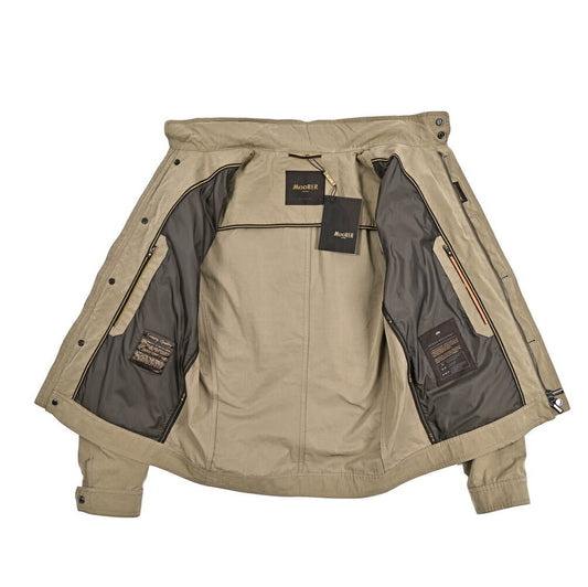 MOORER BARALDI - S1 ポリエステル混コットン フィールドジャケット / ACQUA RESISTANT(撥水)|435943-48|GUARDAROBA MILANO OFFICIAL STORE