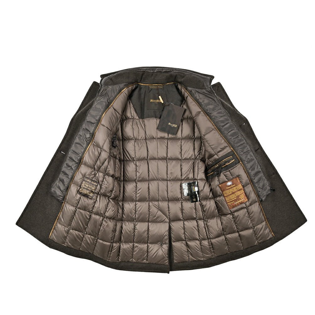 MOORER "BOLGI - MRW" カシミヤ混ウール 6BダブルダウンPコート|417776|GUARDAROBA MILANO OFFICIAL STORE