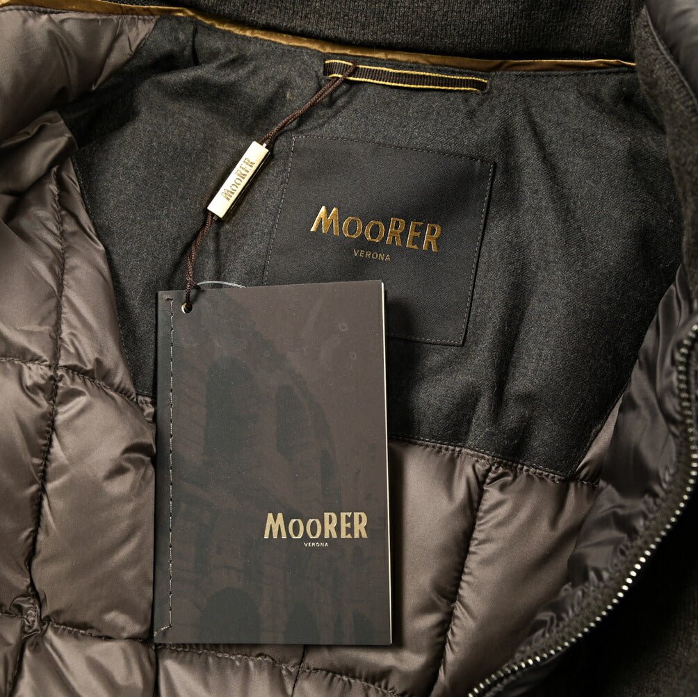 MOORER "BOLGI - MRW" カシミヤ混ウール 6BダブルダウンPコート|417776|GUARDAROBA MILANO OFFICIAL STORE