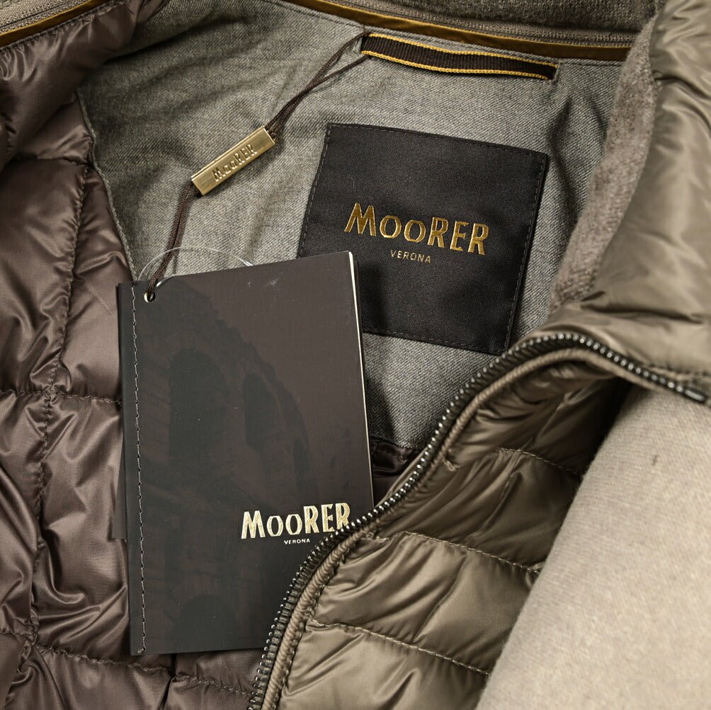 MOORER "BOLGI - MRW" カシミヤ混ウール 6BダブルダウンPコート|417783|GUARDAROBA MILANO OFFICIAL STORE