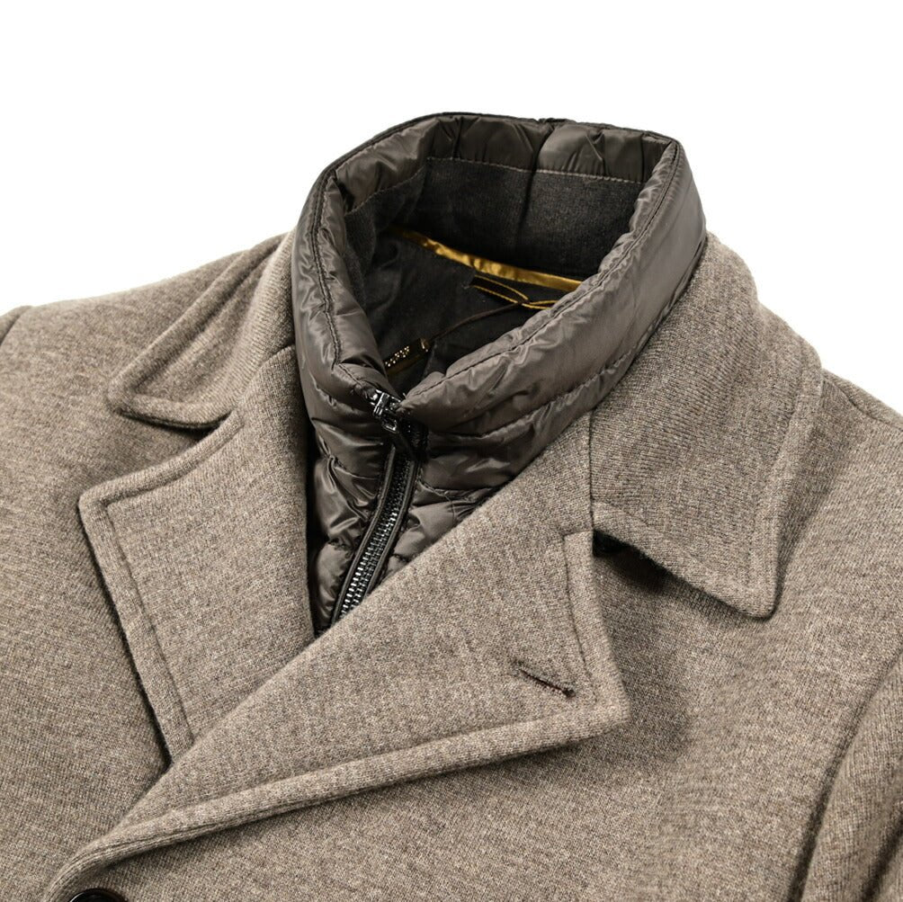 MOORER "BOLGI - MRW" カシミヤ混ウール 6BダブルダウンPコート|417784|GUARDAROBA MILANO OFFICIAL STORE