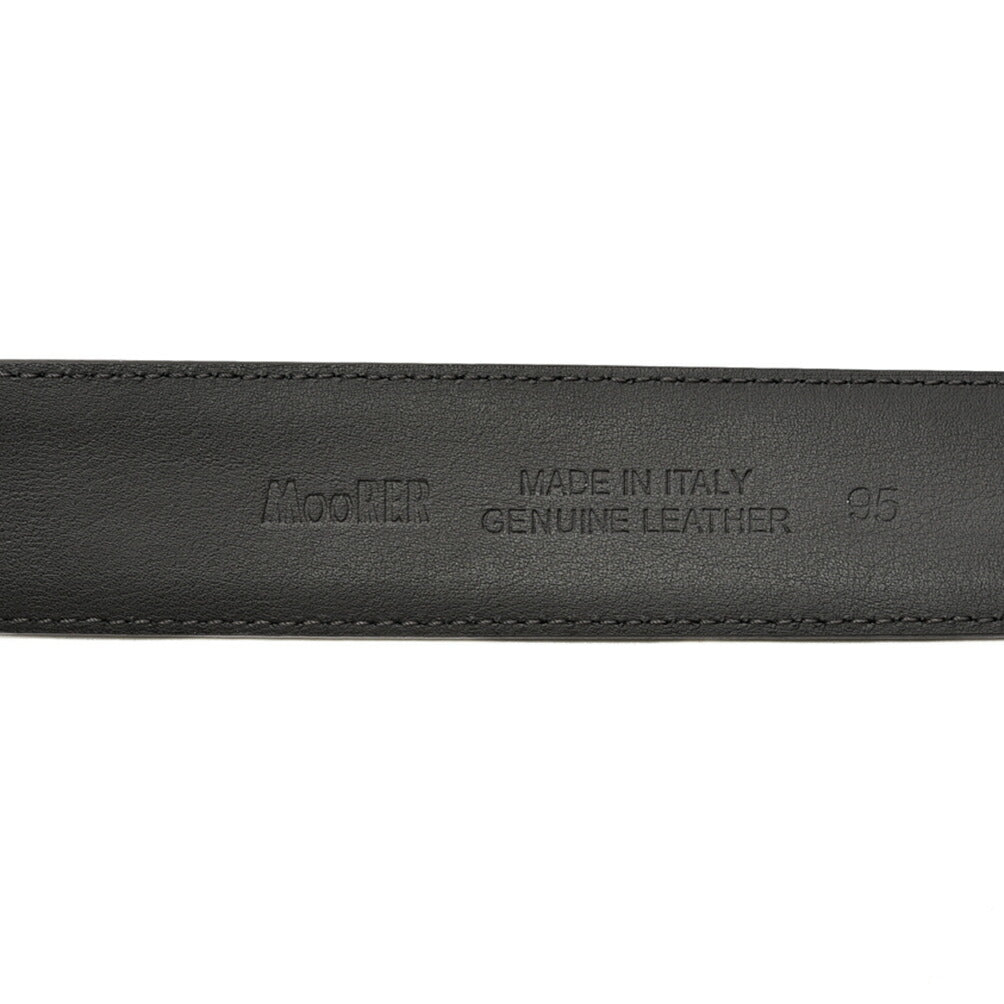 MOORER BRENTA スクエアバックル レザーベルト|420267|GUARDAROBA MILANO OFFICIAL STORE