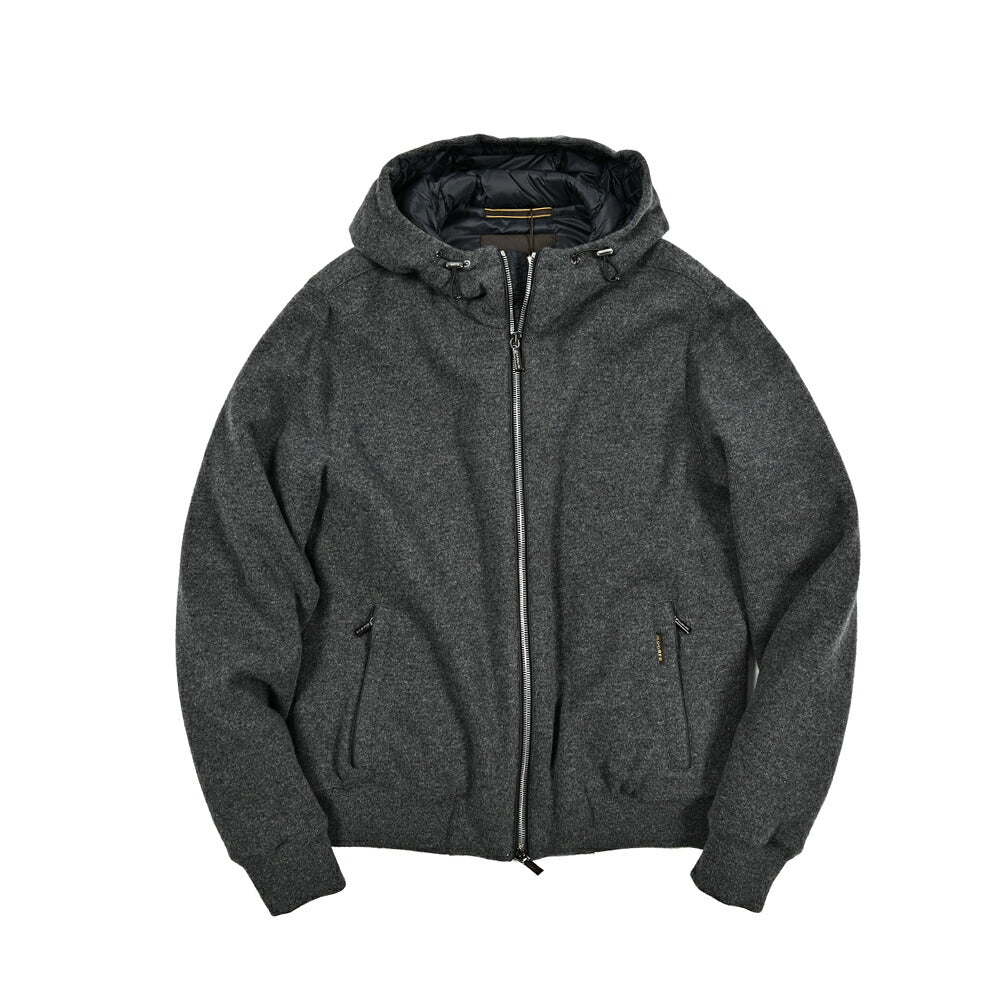 MOORER "BRINGO - MRW" カシミヤ混ウール ニットダウンパーカー|417808|GUARDAROBA MILANO OFFICIAL STORE