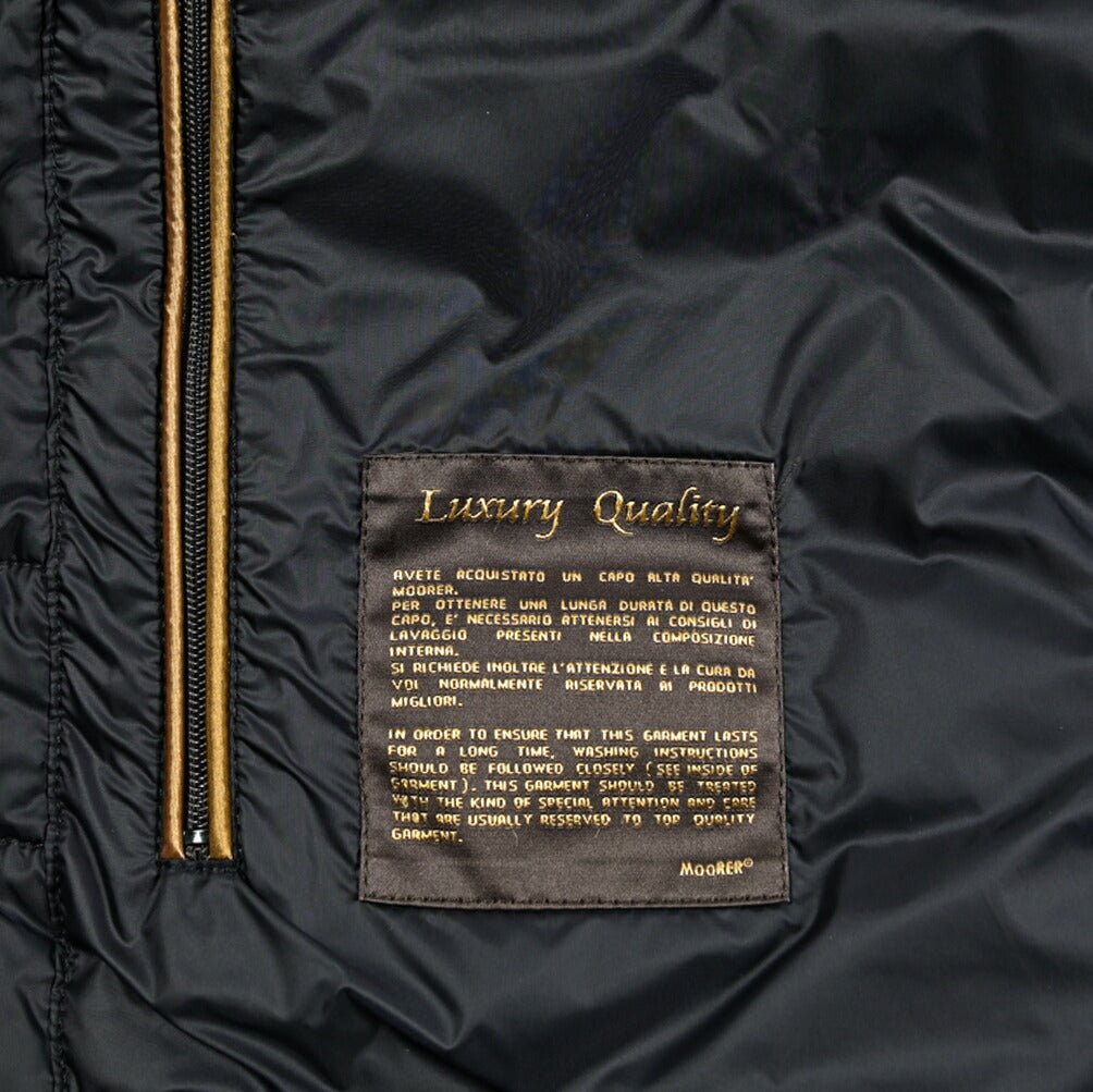 MOORER "BRINGO - MRW" カシミヤ混ウール ニットダウンパーカー|417808|GUARDAROBA MILANO OFFICIAL STORE