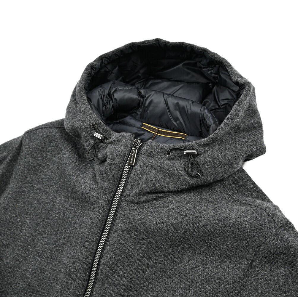 MOORER "BRINGO - MRW" カシミヤ混ウール ニットダウンパーカー|417808|GUARDAROBA MILANO OFFICIAL STORE