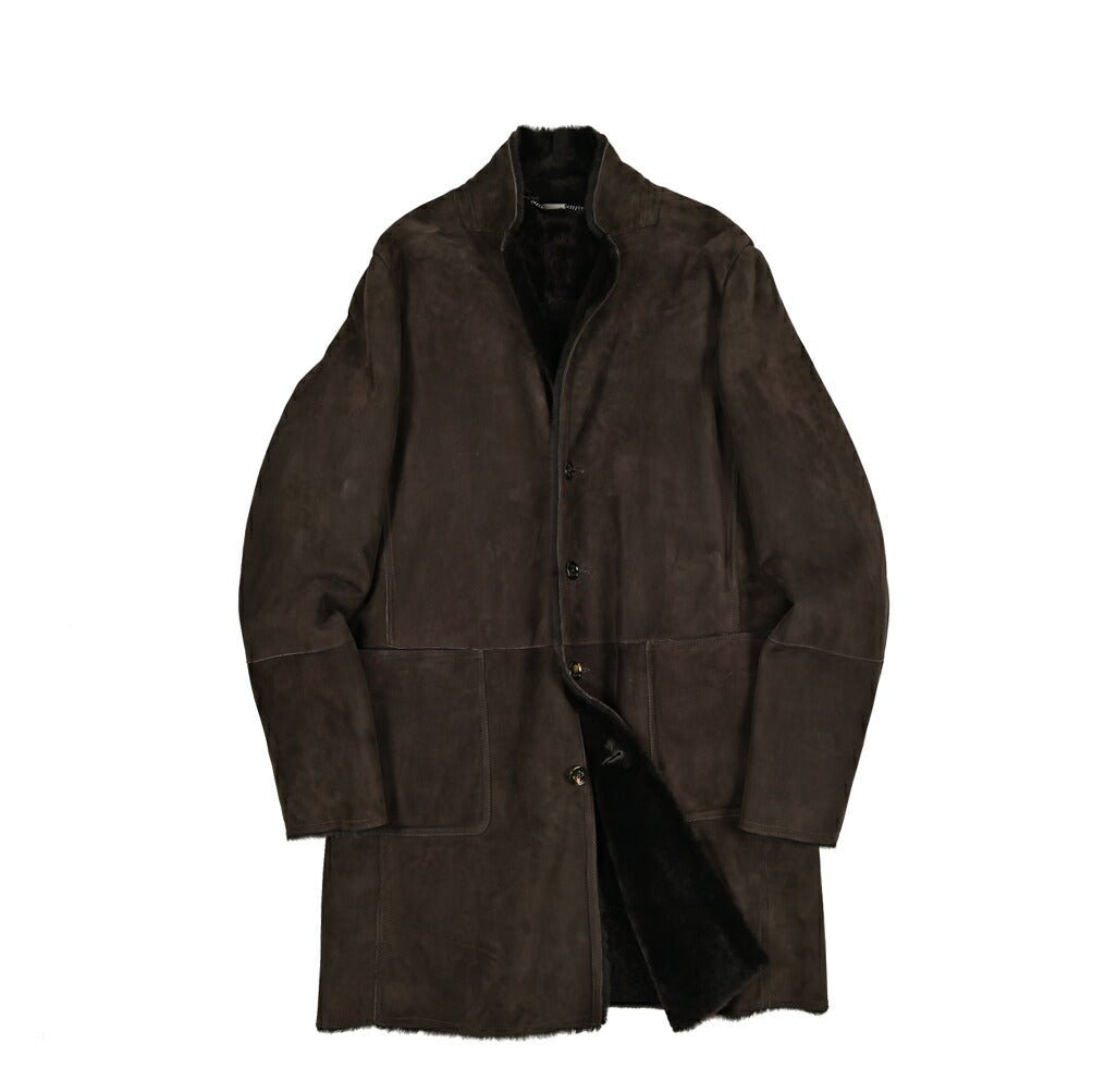 MOORER "CARBONI - ME" スエードレザーコート|420487|GUARDAROBA MILANO OFFICIAL STORE