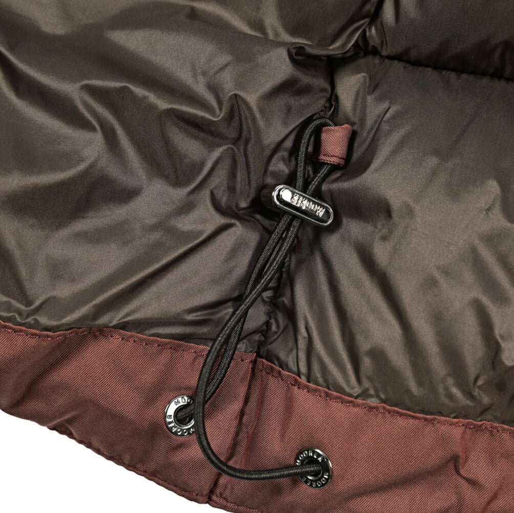 MOORER "CASATI - KM" ポリエステル100% ファーフード付きダウンジャケット|420495|GUARDAROBA MILANO OFFICIAL STORE