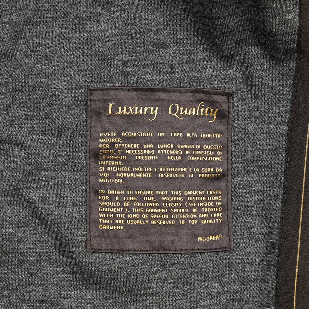 MOORER DORON - WK ポリエステル100% ダブルジップブルゾン / ACQUA RESISTANT(撥水)|436049-48|GUARDAROBA MILANO OFFICIAL STORE