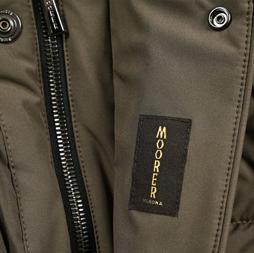 MOORER "ERENIO - SKT" ポリエステル100% ダウンジャケットフーディー / ACQUA PROOF (防水)|417829|GUARDAROBA MILANO OFFICIAL STORE
