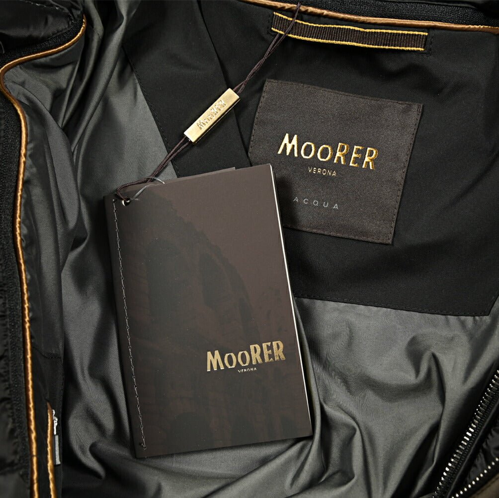 MOORER "ERENIO - SKT" ポリエステル100% ダウンジャケットフーディー / ACQUA PROOF (防水)|417829|GUARDAROBA MILANO OFFICIAL STORE