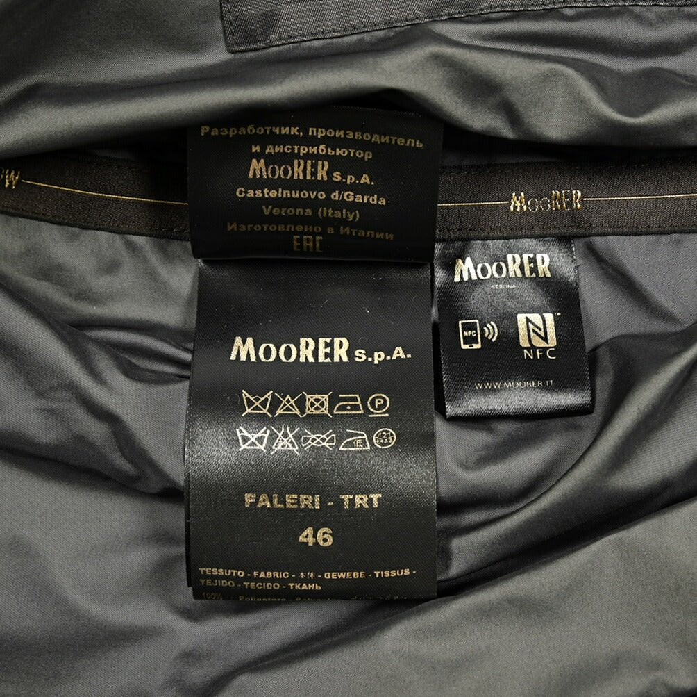 MOORER "FALERI - TRT" ポリエステル100% キルティング 中綿ブルゾン / ACQUA RESISTANT(撥水)|418071 - 46|GUARDAROBA MILANO OFFICIAL STORE