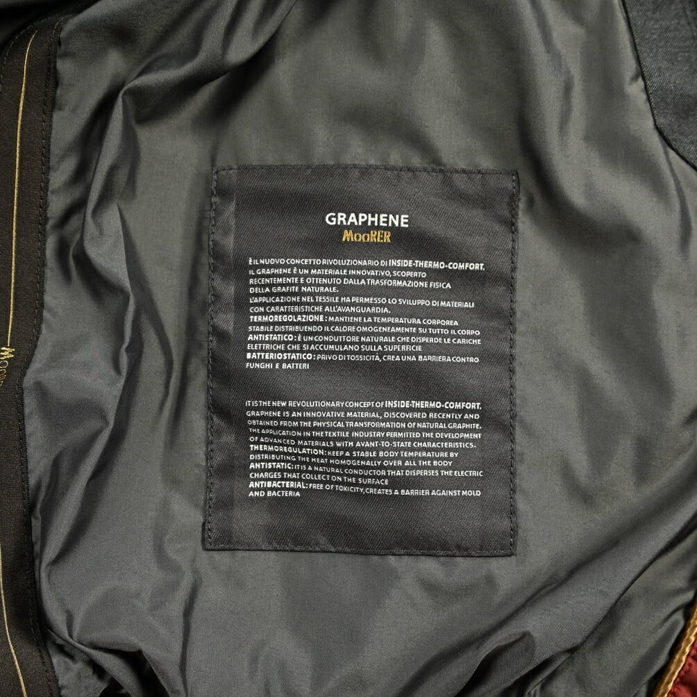 MOORER "FALERI - TRT" ポリエステル100% キルティング 中綿ブルゾン / ACQUA RESISTANT(撥水)|418071 - 46|GUARDAROBA MILANO OFFICIAL STORE