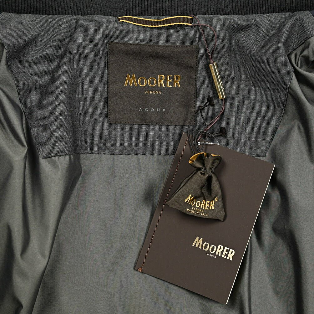 MOORER "FALERI - TRT" ポリエステル100% キルティング中綿ブルゾン / ACQUA RESISTANT(撥水)|418075 - 60|GUARDAROBA MILANO OFFICIAL STORE