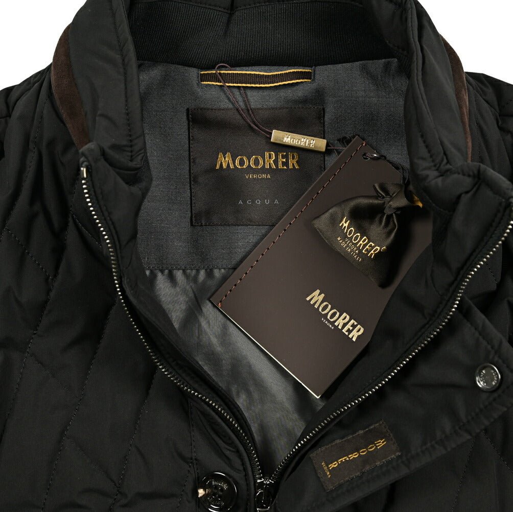 MOORER "FALERI - TRT" ポリエステル100% キルティング中綿ブルゾン / ACQUA RESISTANT(撥水)|418077|GUARDAROBA MILANO OFFICIAL STORE