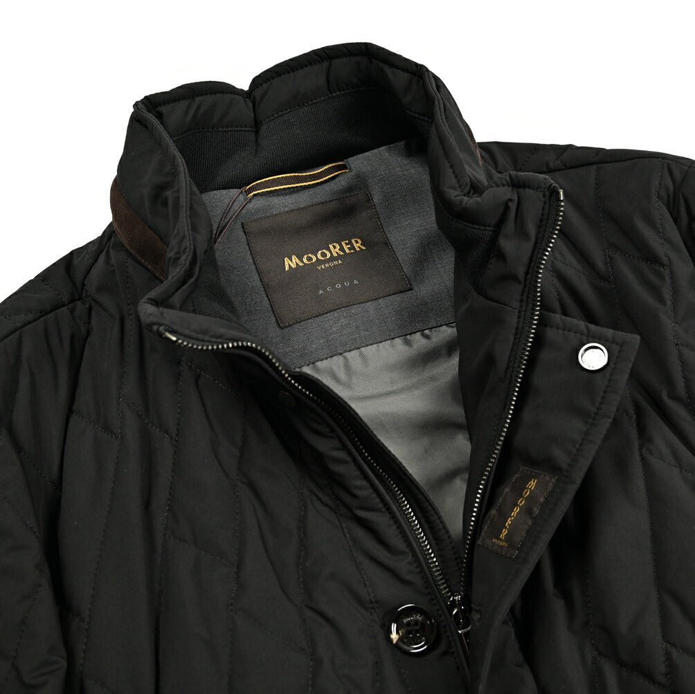 MOORER "FALERI - TRT" ポリエステル100% キルティング中綿ブルゾン / ACQUA RESISTANT(撥水)|418077|GUARDAROBA MILANO OFFICIAL STORE