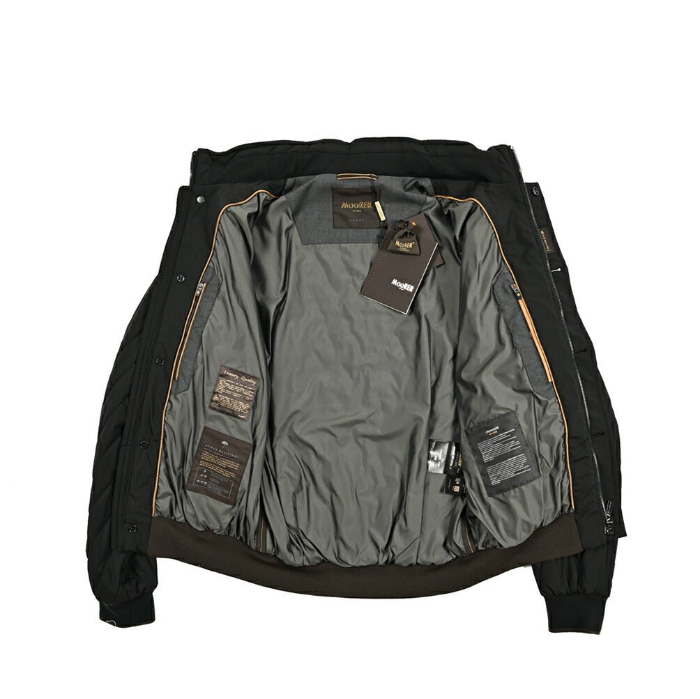 MOORER "FALERI - TRT" ポリエステル100% キルティング中綿ブルゾン / ACQUA RESISTANT(撥水)|418077|GUARDAROBA MILANO OFFICIAL STORE