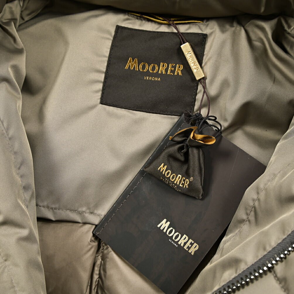 MOORER "FLORIO - KM" ポリエステル100% セミダブルダウンジャケットフーディー|417793|GUARDAROBA MILANO OFFICIAL STORE