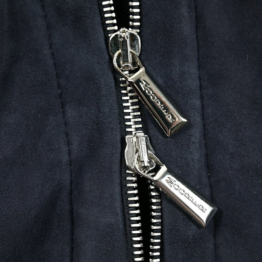 SALE|MOORER FRANS - URM 異素材コンビ ダブルジップニットパーカー|418086 - 48|GUARDAROBA MILANO OFFICIAL STORE