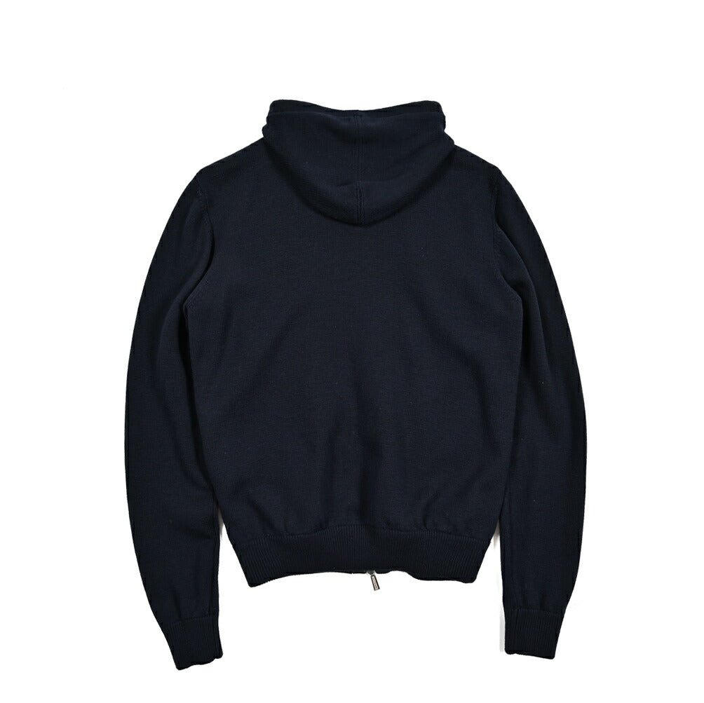 SALE|MOORER FRANS - URM 異素材コンビ ダブルジップニットパーカー|418086 - 48|GUARDAROBA MILANO OFFICIAL STORE