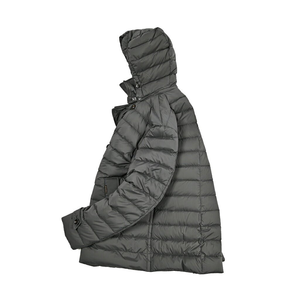 MOORER "FRED - CAP - S3" ストレッチナイロン ダブルブレストライトダウンジャケット / ACQUA RESISTANT(撥水)|417785 - 46|GUARDAROBA MILANO OFFICIAL STORE