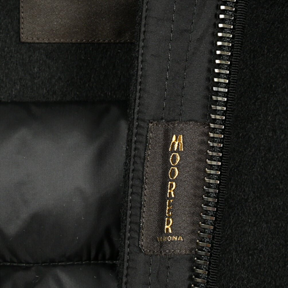 《レディース》MOORER "FRESIA - LE" カシミヤ混ウール ファーフード付きダウンコート|420421|GUARDAROBA MILANO OFFICIAL STORE