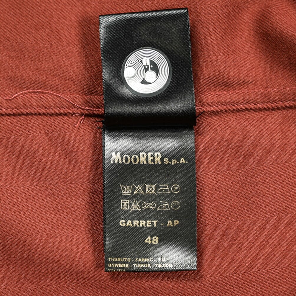 MOORER GARRET - AP コットンリヨセル ホリゾンタルカラーウエスタンシャツ|GUARDAROBA MILANO OFFICIAL STORE