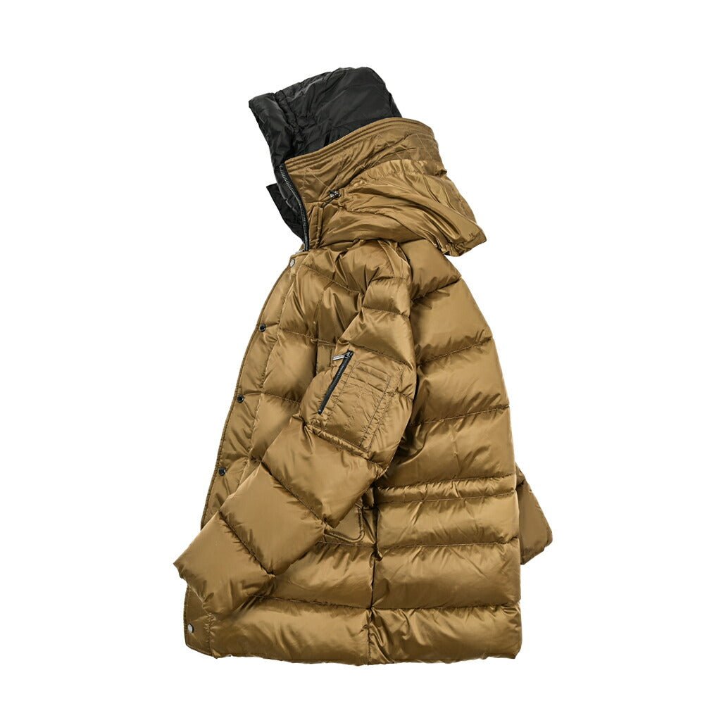MOORER "GRIMA - SH" ナイロン100% ダウンコートフーディー / ACQUA RESISTANT(撥水)|417794 - 48|GUARDAROBA MILANO OFFICIAL STORE