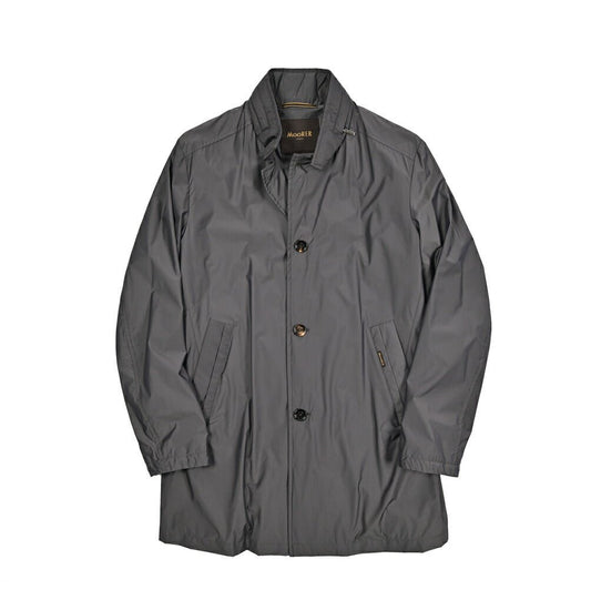 MOORER HEKTOR - MS ストレッチナイロン フード付きスタンドカラーコート|436778-48|GUARDAROBA MILANO OFFICIAL STORE