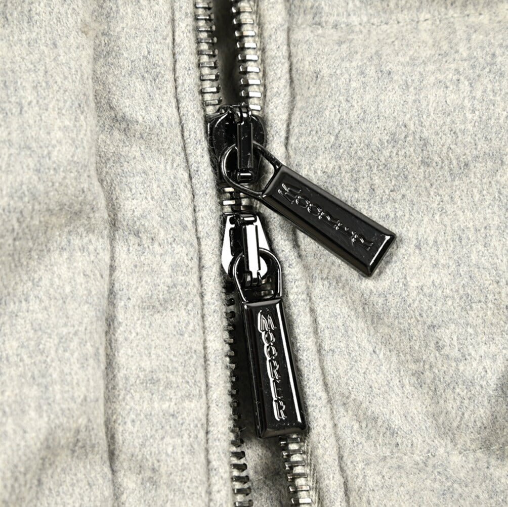 《レディース》MOORER "LONGAN - LS9" カシミヤ混ウール スタンドカラーダウンコート|420426 - 40|GUARDAROBA MILANO OFFICIAL STORE