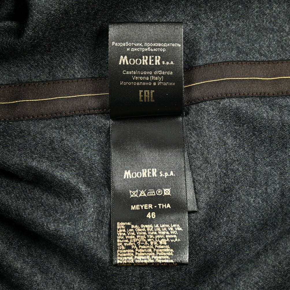 SALE|MOORER MEYER - THA ストレッチウール ワイドカラーレギュラーフィットシャツ(インターロック生地)|418307 - 46|GUARDAROBA MILANO OFFICIAL STORE