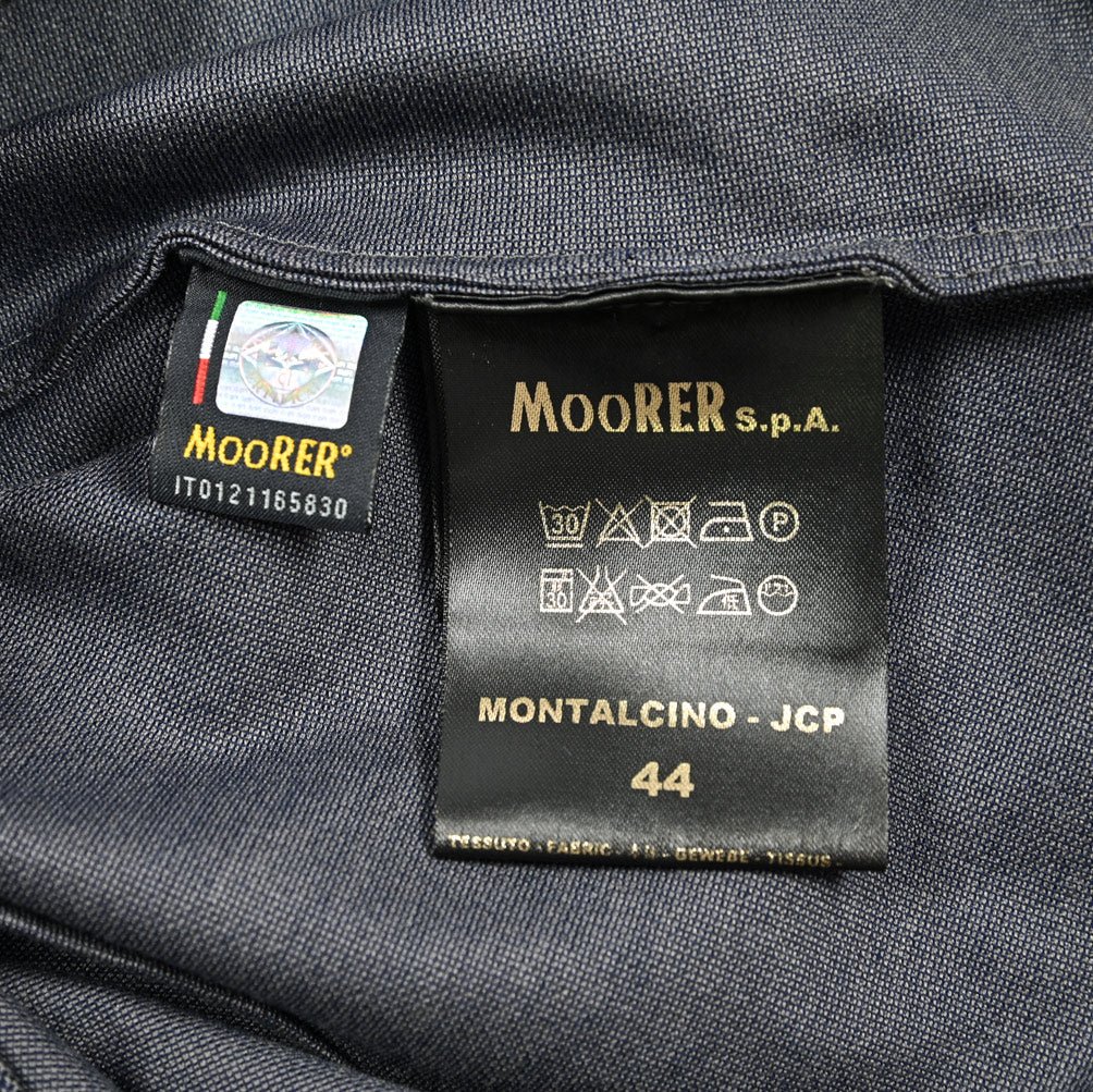 SALE|MOORER MONTALCINO - PQX コットン100% レギュラーカラースリムシャツ|418427 - 44|GUARDAROBA MILANO OFFICIAL STORE