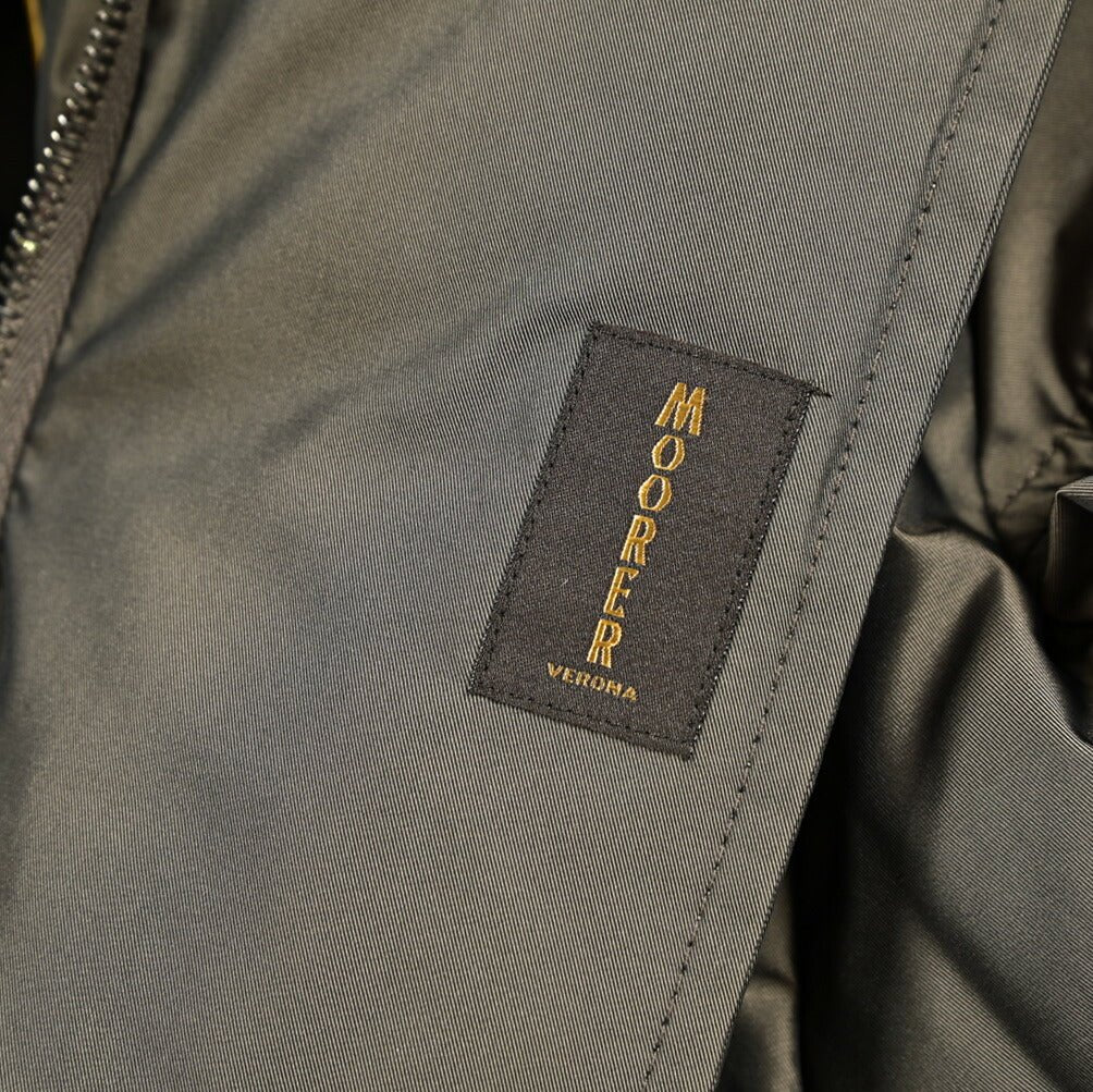MOORER "MORRIS - KM" ポリエステル100% スタンドカラーダウンコート|420471 - 48|GUARDAROBA MILANO OFFICIAL STORE