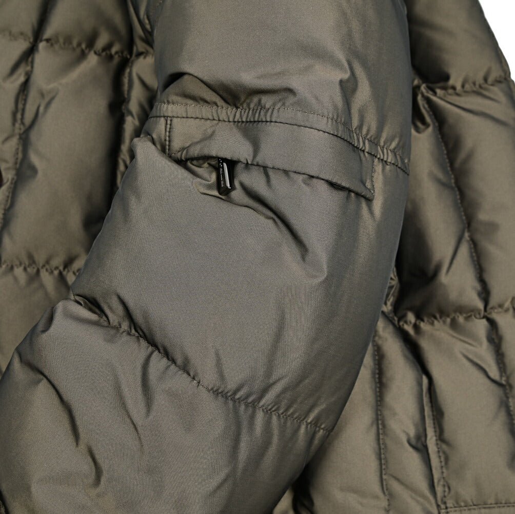 MOORER "MORRIS - KM" ポリエステル100% スタンドカラーダウンコート|420471 - 48|GUARDAROBA MILANO OFFICIAL STORE