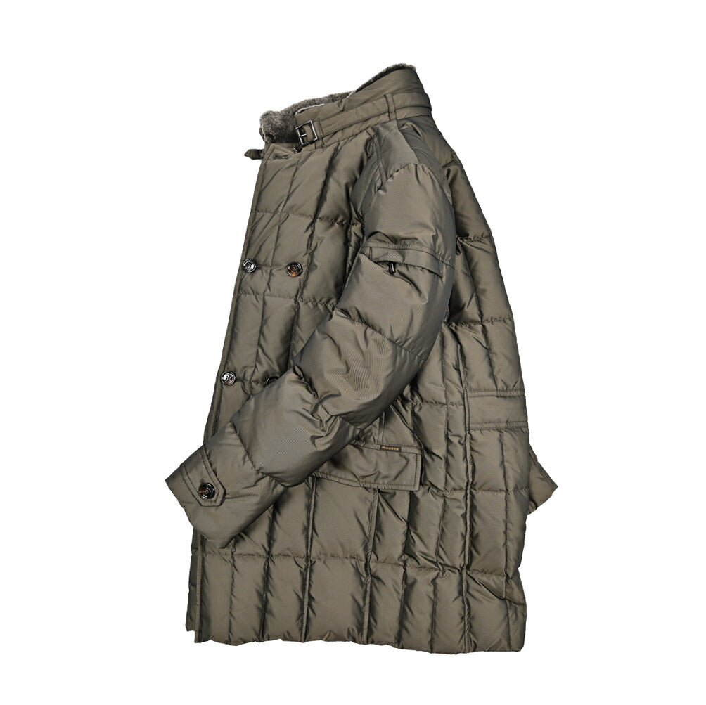 MOORER "MORRIS - KM" ポリエステル100% スタンドカラーダウンコート|420471 - 48|GUARDAROBA MILANO OFFICIAL STORE