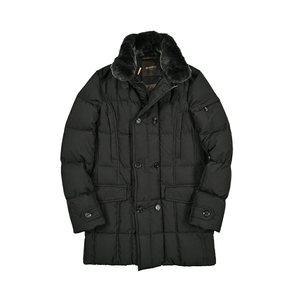 MOORER "MORRIS - KM" ポリエステル100% スタンドカラーダウンコート|420478 - 42|GUARDAROBA MILANO OFFICIAL STORE