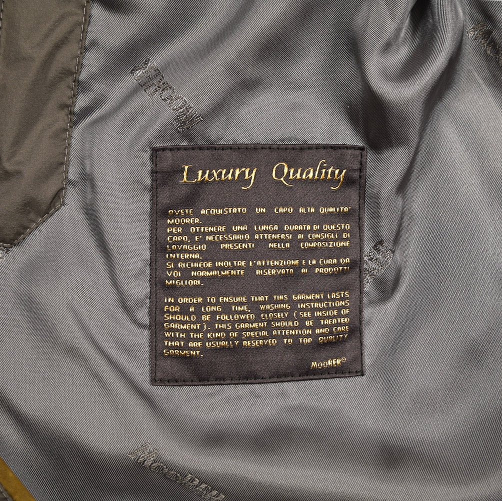 MOORER NUNZIO - GO シルク混ウール スタンドカラーブルゾン|435898-48|GUARDAROBA MILANO OFFICIAL STORE