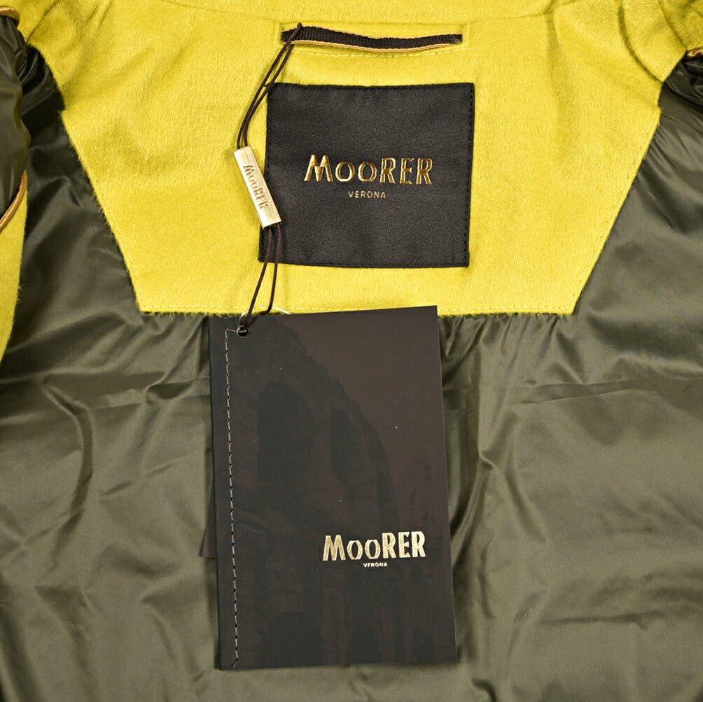 MOORER "OLIVER - IL1" カシミヤ100% スタンドカラーダウンベスト|418079 - 48|GUARDAROBA MILANO OFFICIAL STORE