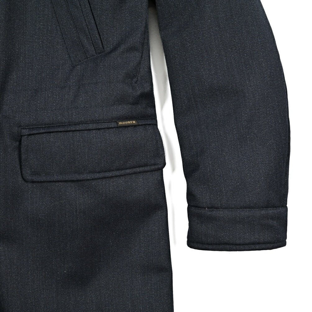 MOORER "PERTH - CA" ストレッチウール スタンドカラーダウンコート|417809|GUARDAROBA MILANO OFFICIAL STORE