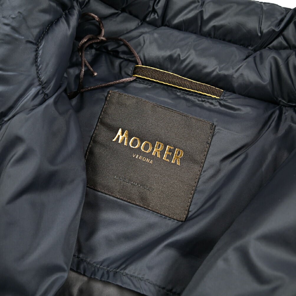 MOORER "PERTH - CA" ストレッチウール スタンドカラーダウンコート|417809|GUARDAROBA MILANO OFFICIAL STORE